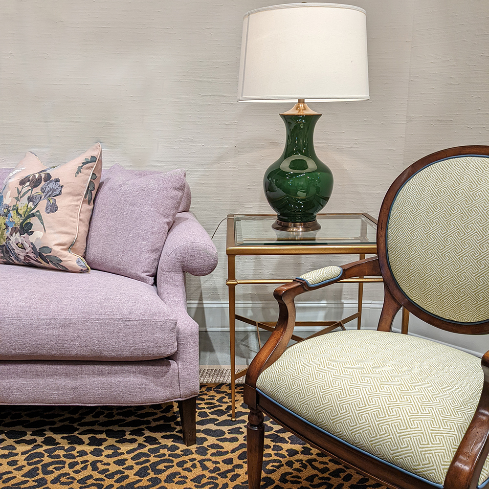 Madeline Square Lamp Table - full pic 