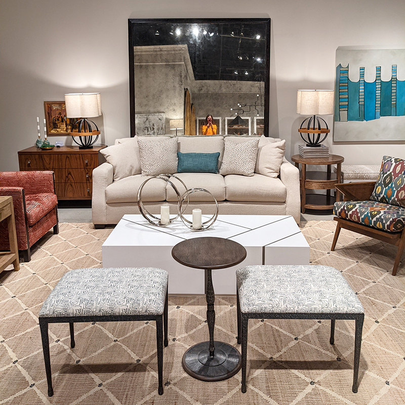 Sausalito Leaning Mirror - full pic 