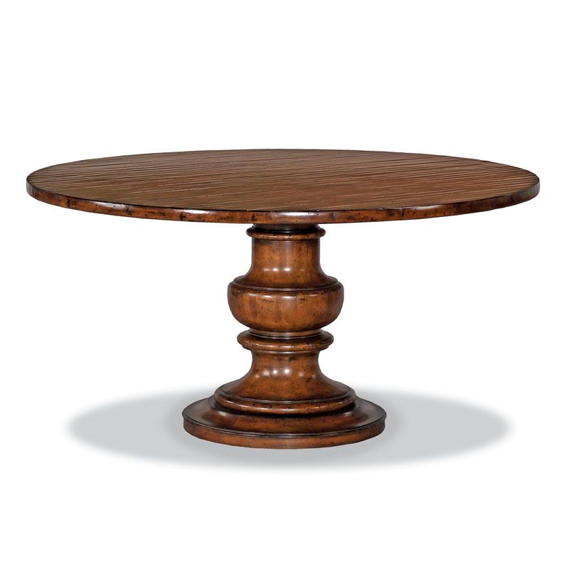 Tuscan Pedestal Dining Table - full pic 