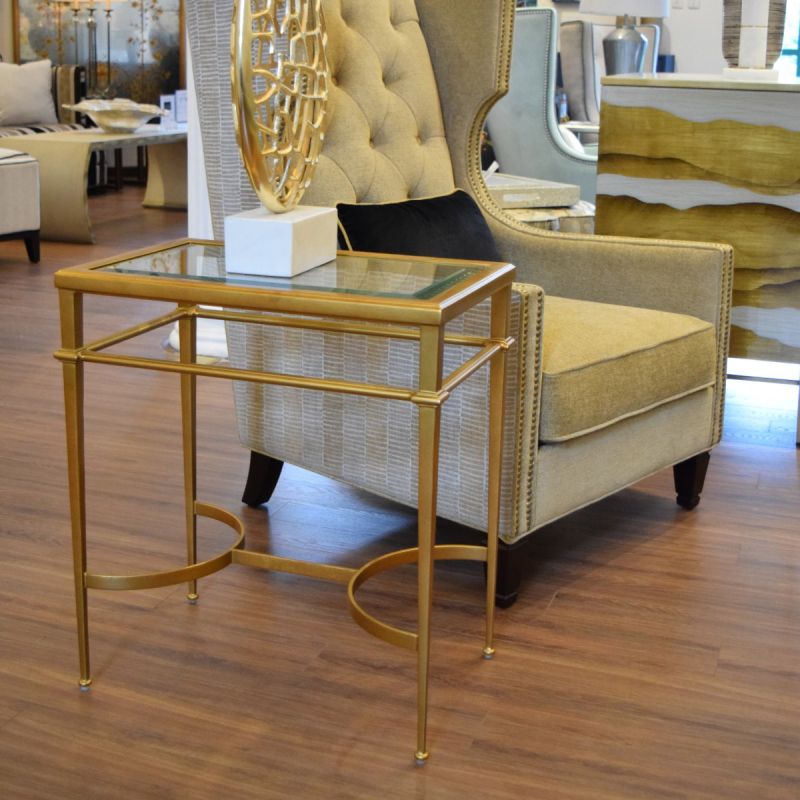 Madeline Rectangular Side Table - full pic 