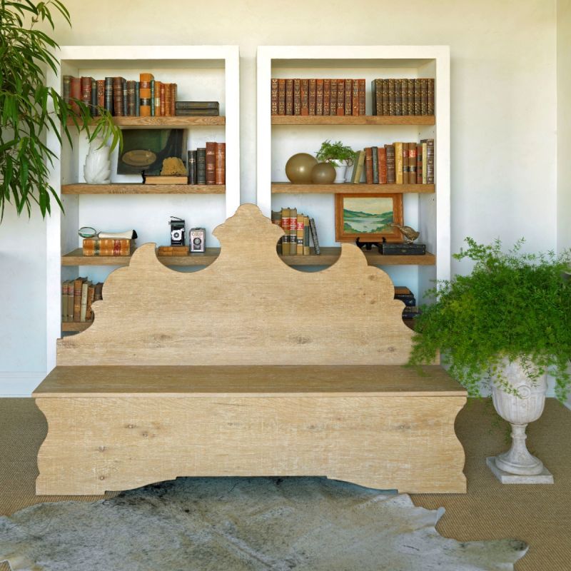 Folk Storage Bench - full pic 