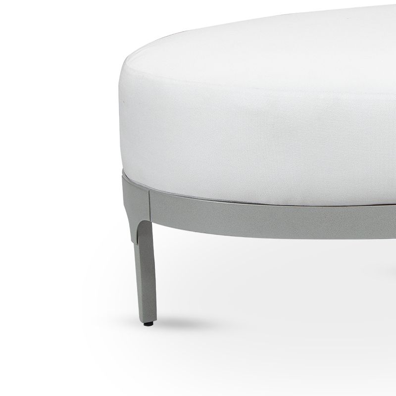 Amalfi Oval Ottoman - full pic 