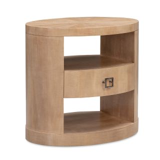 Norah Oval Bedside Table