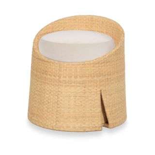 Japandi Swivel Ottoman
