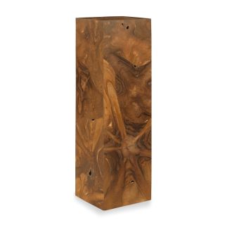 Teak Cube Pedestal - 48"