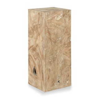 Teak Cube Pedestal - 36"