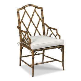 Faux Bamboo Arm Chair