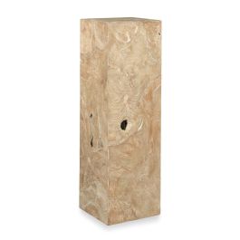 Teak Cube Pedestal - 48"