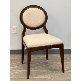 Ventura Oval Side Chair - Fabric Upholstery