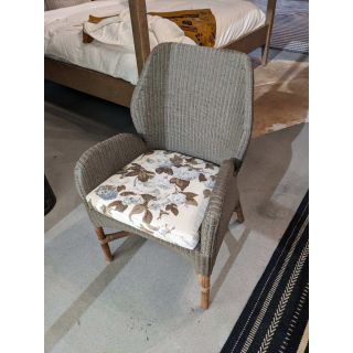 Woven Arm Chair - COM1: Brown Floral