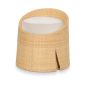 Japandi Swivel Ottoman - thumbnail