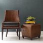 Woven Leather Chair - thumbnail  