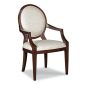 Oval Back Arm Chair - thumbnail