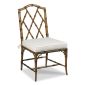 Faux Bamboo Side Chair - thumbnail  