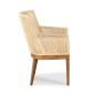 Monaco Woven Dining Chair - thumbnail