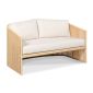 Monaco Woven Loveseat - thumbnail