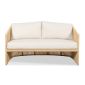Monaco Woven Loveseat - thumbnail