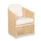 Monaco Woven Swivel Chair - thumbnail  