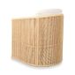 Monaco Woven Swivel Chair - thumbnail  