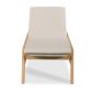 Bellevue Teak Chaise - thumbnail