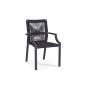 Bellevue Outdoor Stackable Arm Chair - thumbnail