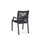 Bellevue Outdoor Stackable Arm Chair - thumbnail