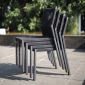 Bellevue Outdoor Stackable Side Chair - thumbnail