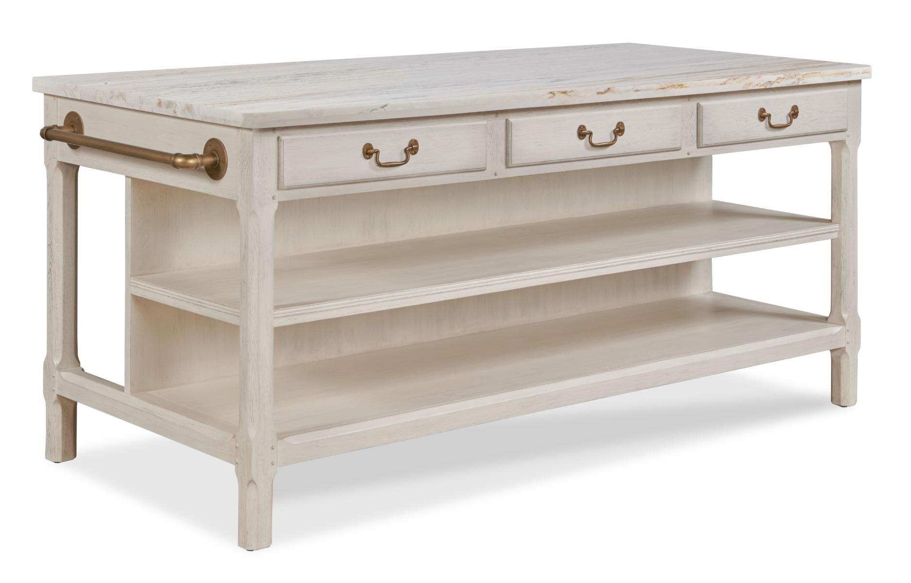 Draper's Table - Frost White Base - full pic 