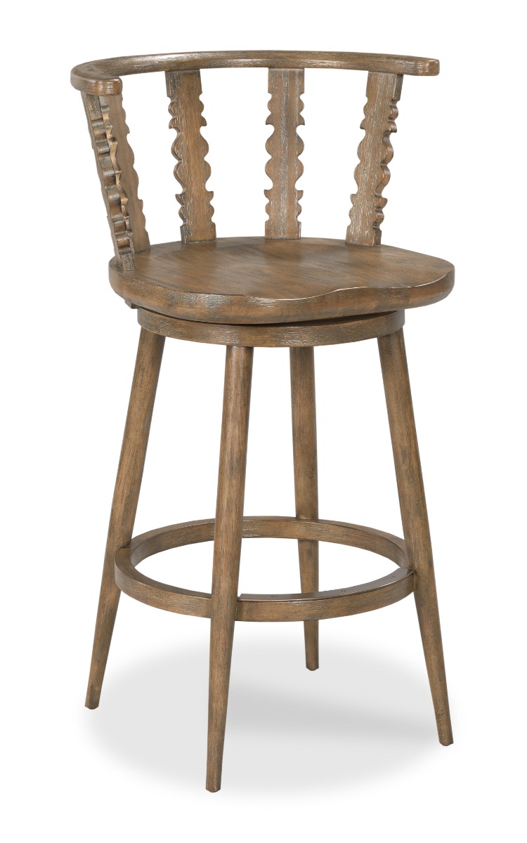 Fable Swivel Counter Stool - full pic 