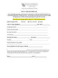 Credit Card Authorization